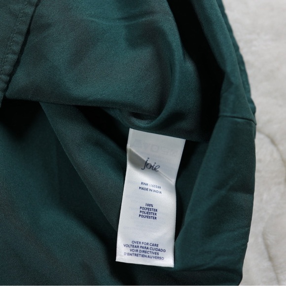 Joie Womens Green Speckled Print Mini Dress Size M Long Sleeve Fall Photo Shoot - Picture 9 of 14